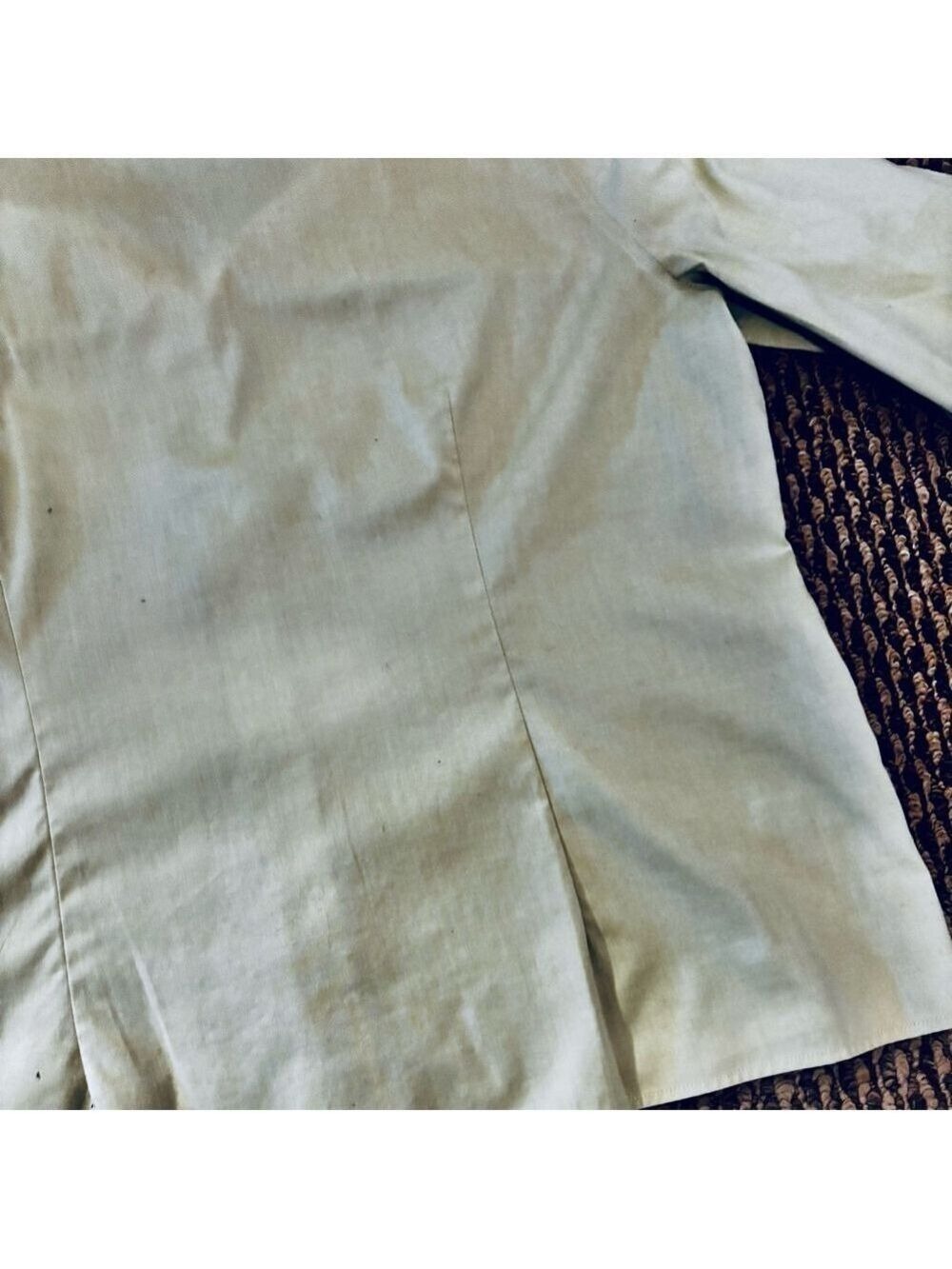 Women's Lands' End No Iron Pinpoint Oxford Button Down Shirt 16P Light Green - Picture 5 of 7